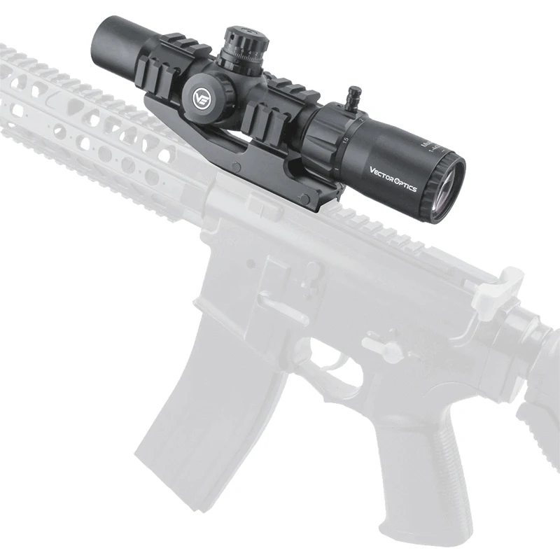 Vector Optics Lpvo 1-4X30 Sfp Riflescope Hunting Optical Sight Collimator Airsoft Accessories Ipx4 30Mm Monotube