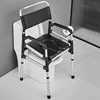 Portable Elderly Commode Chair - Foldable Toilet Seat, Easy Setup for Pregnant Women, Household Potty without Drilling 1