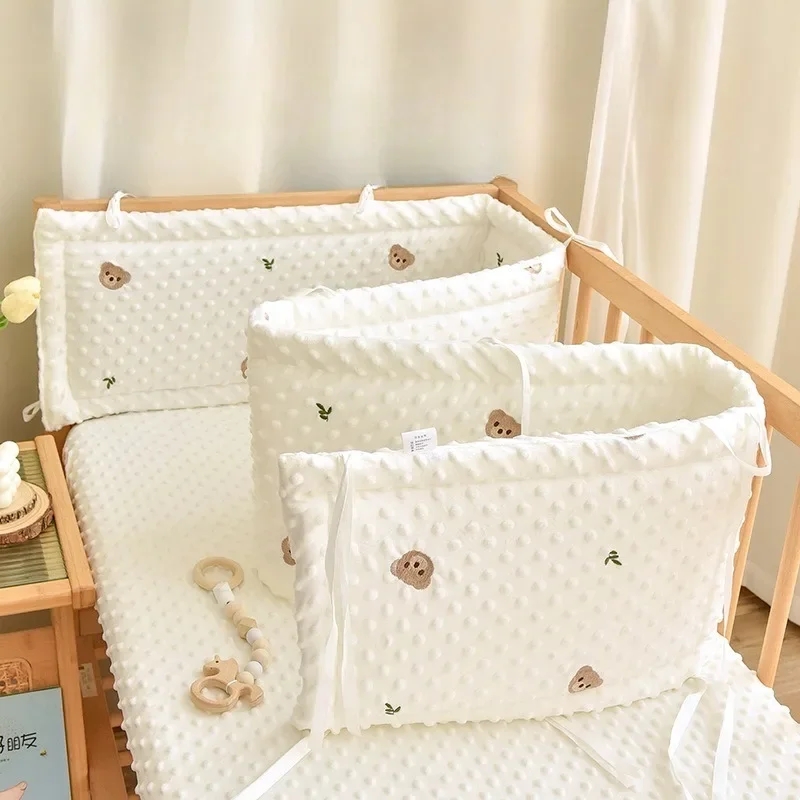 Cartoon Soft Infant Bedding Bumpers Newborn Cot Bed Around Protector 1pcs Baby Crib Bumper Anti-Collision Baby Bedding