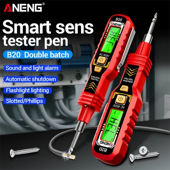 B20 Double Head Screwdriver – LED Voltage Tester Pen 1