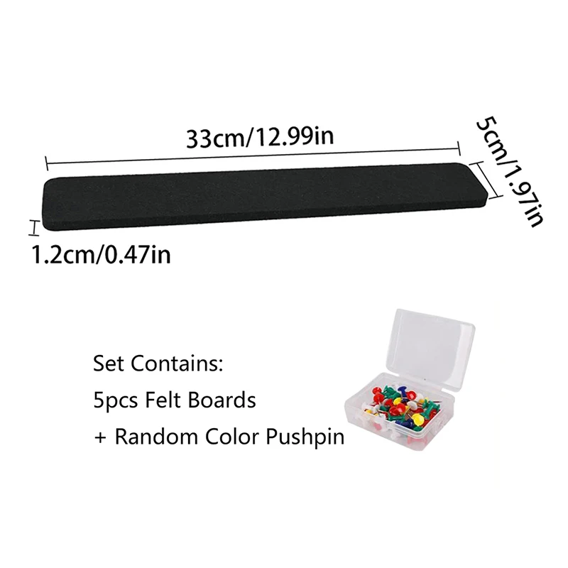 Magnetic Bulletin Board Self Adhesive Cork Board Strips Felt Wall Pictures Notice Tack Notes Bar Tiles Display