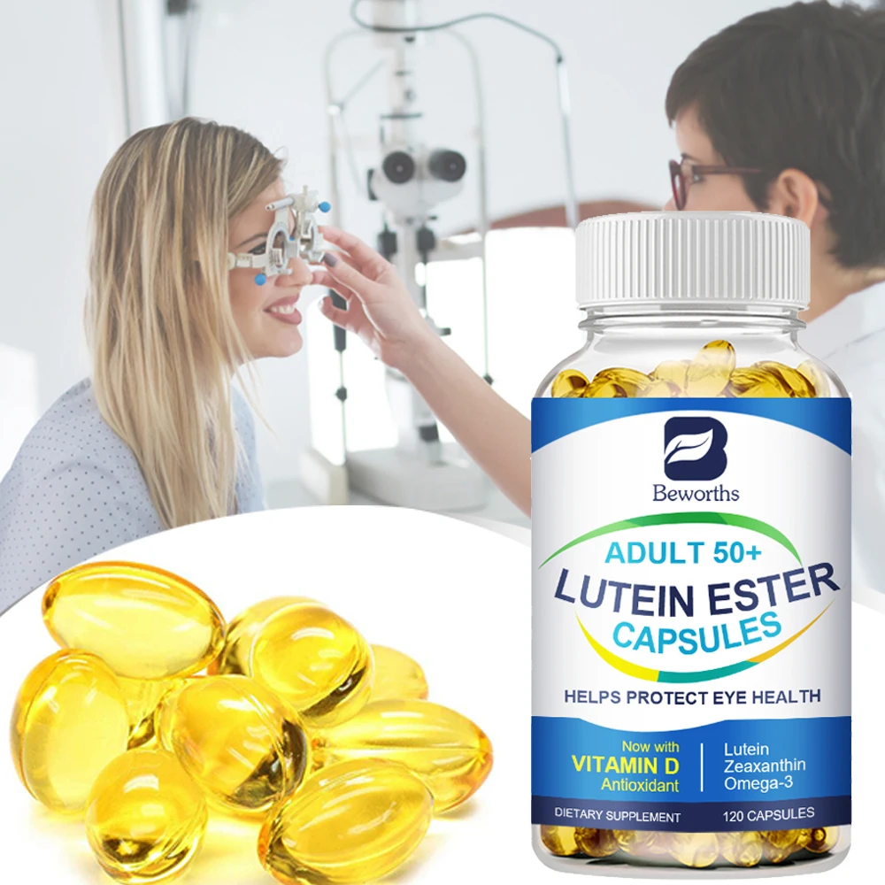 BEWORTHSLuteinEsterCapsulesContainsZincVitaminsCEOmega3