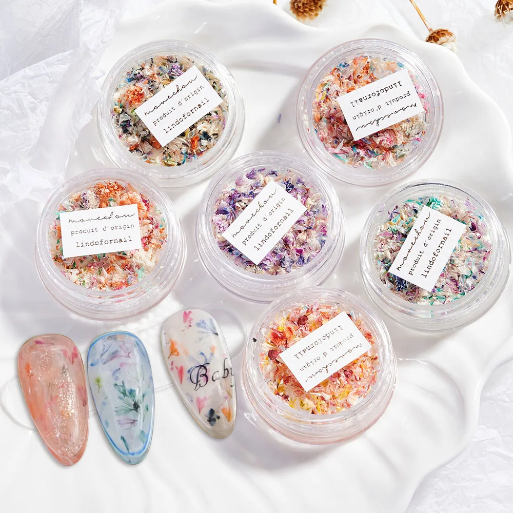 Nail Art Diy Dried Flowers Resin Mold Fillings Uv Expoxy Flower For