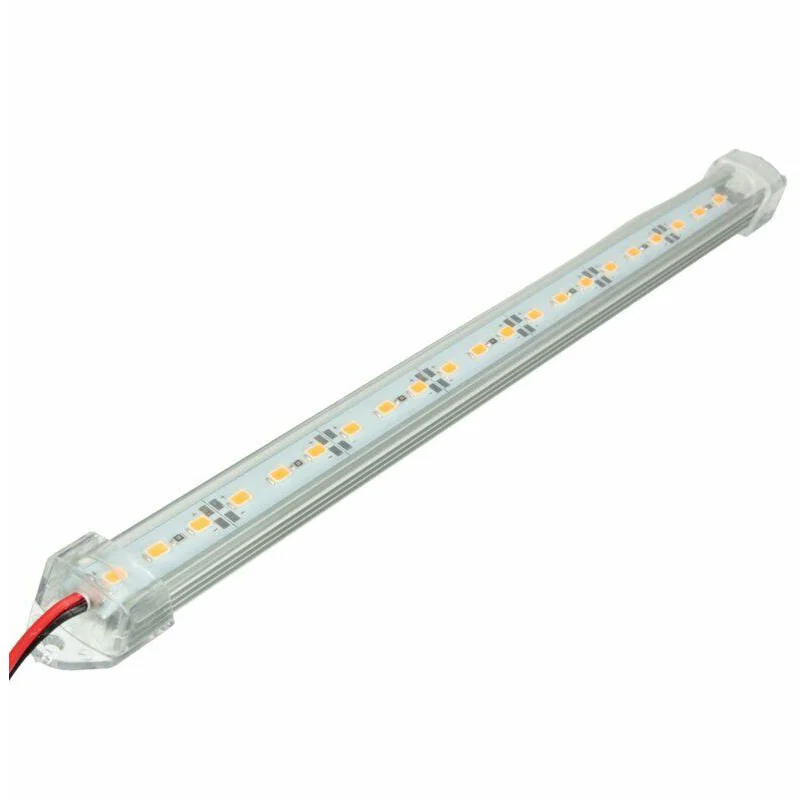

LED Strip Light Bar Warm White Lamp IP65 Waterproof 6000K-6500K 12V 9W 5630 for Boat Camping Caravan