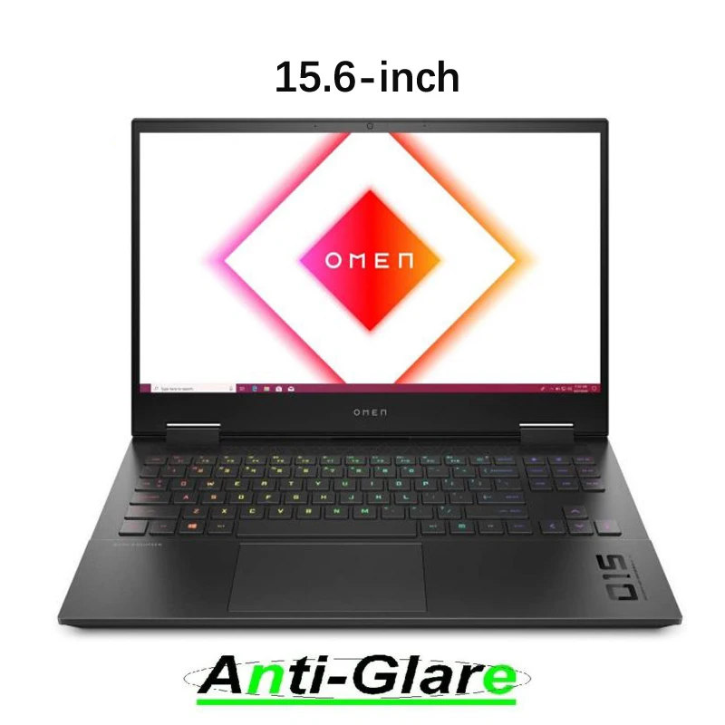 2X Cover Protettiva Per Schermo Ultra Trasparente/Antiriflesso/Anti-Blu Per Hp Omen 15 15-En0000 Muslimah Laptop Pc Series 15.6