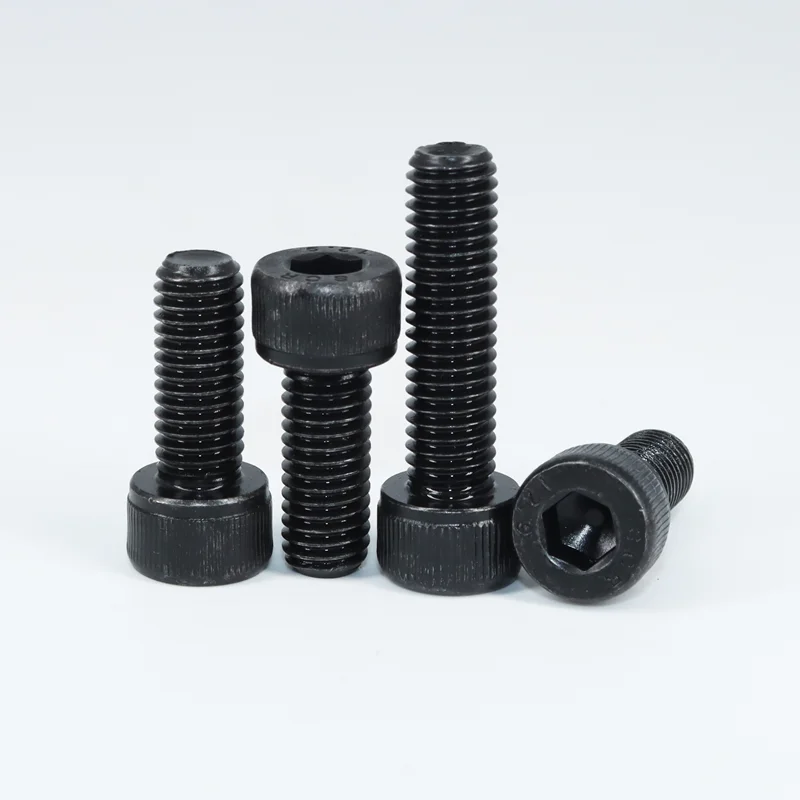 Premium Black Steel Hex Cap Screws Assortment Kit - Grade 12.9