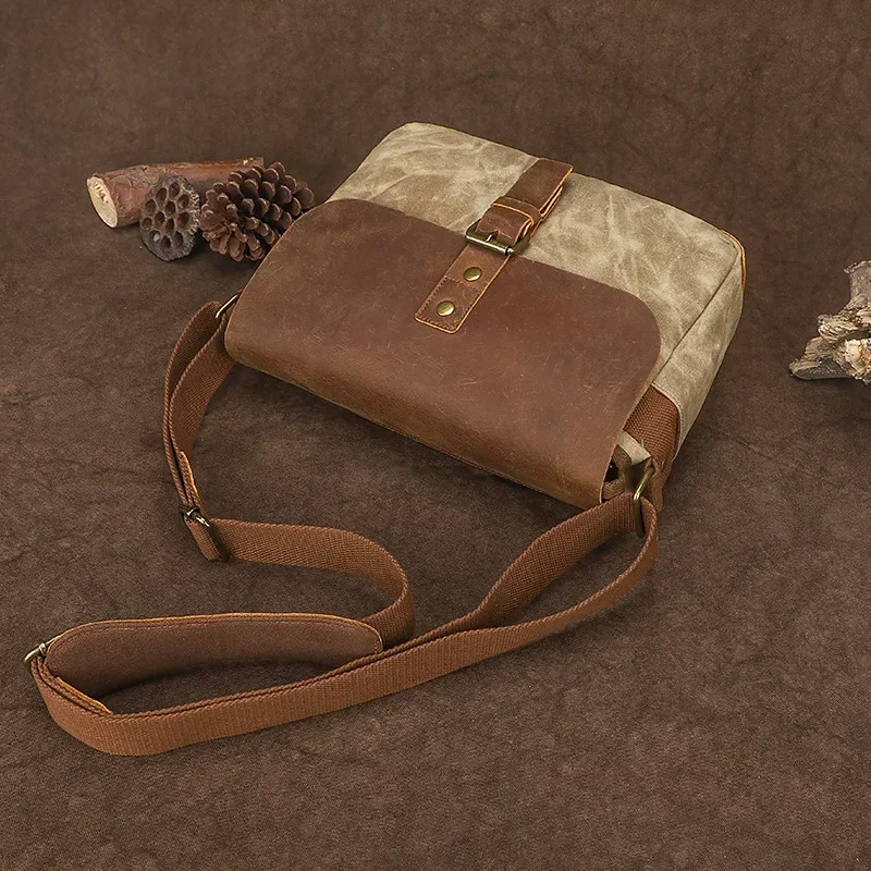 Waterproof Canvas Camera Bag for Outdoor Photography