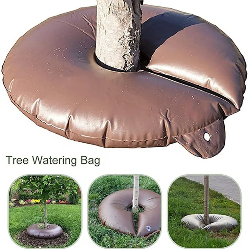 Landscape greening drip irrigation bags PVC plant drought resistant water bags Plant circular drip bags Tree planting irrigation