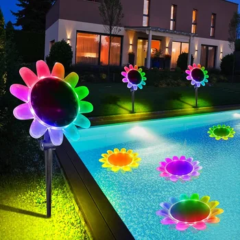 Solar Color-Changing Pool Light 1