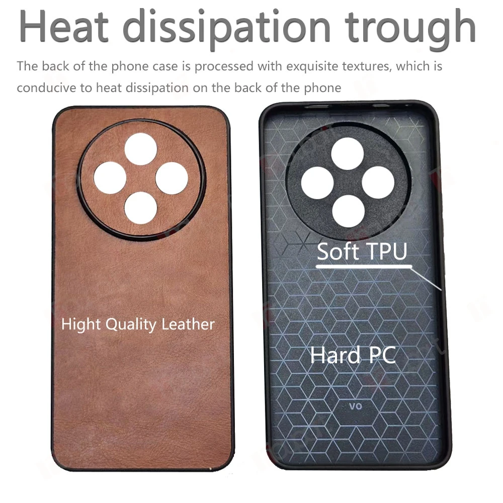 Vintage Leather Phone Case - Premium Business Durable Cover
