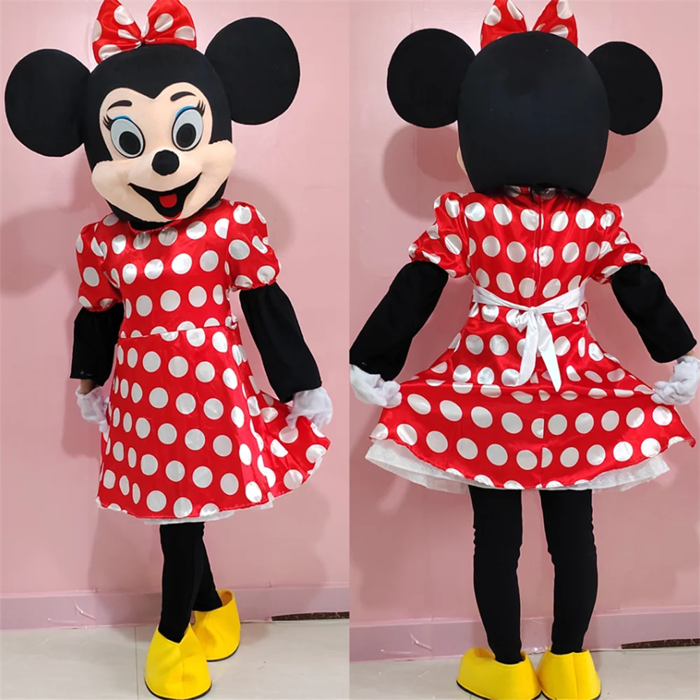 Disney-Costume de mascotte Minnie l'ourson, mignon, tureMouse