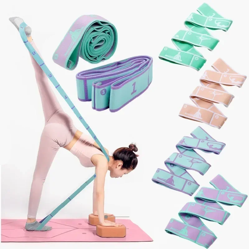 Adult and children's dance correction elastic band segmented tension band beginner's back stretching resistance