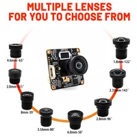 Модуль IP-камеры RTMP RTSP 3MP25FPS 1/2,8 дюйма IMX307 CMOS Поддержка Onvif H.265 с объективом без искажений для платы веб-камеры безопасности POE — изображение 6