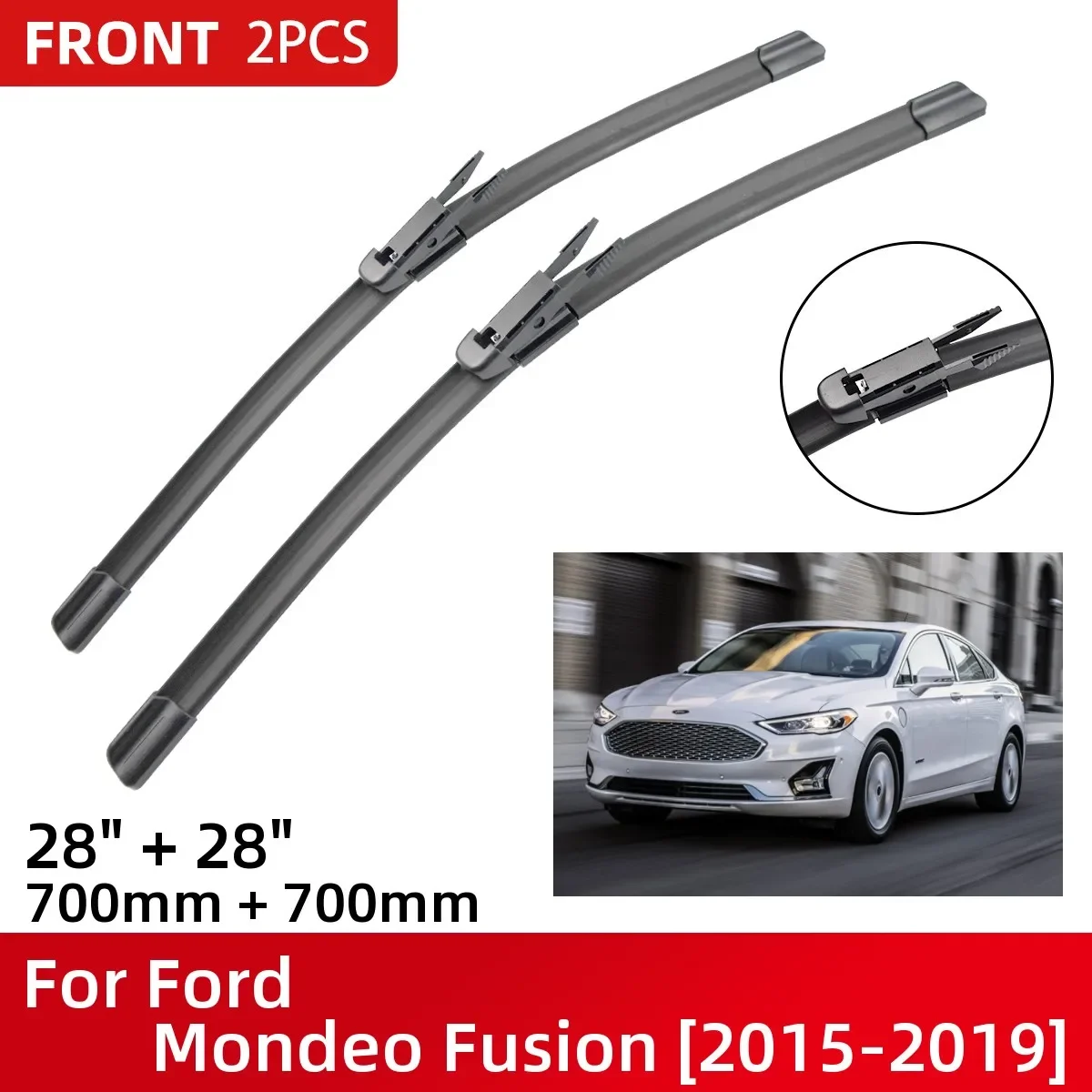 Mondeo MK4 Estate [2007-2015] Bosch Front Wiper Blades With XtremeAuto Rear Screen Blade main image 1