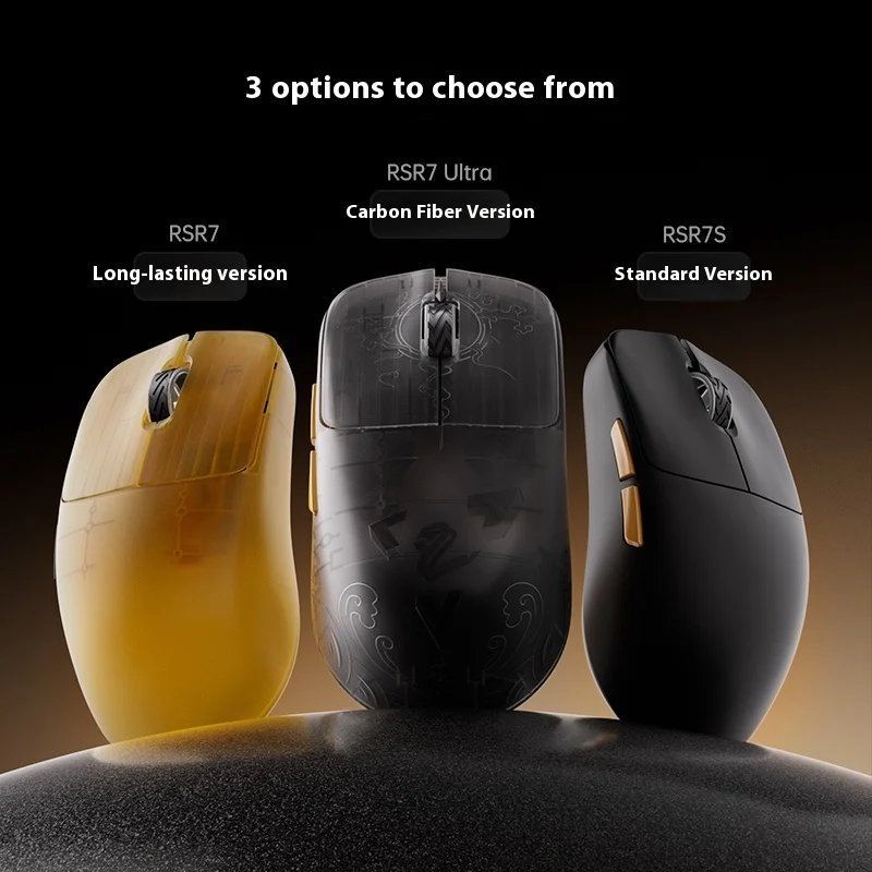 JAMESDONKEY RSR7 8K 46g PAW3395 Mouse RSR7 JamesDonkey Introduces
