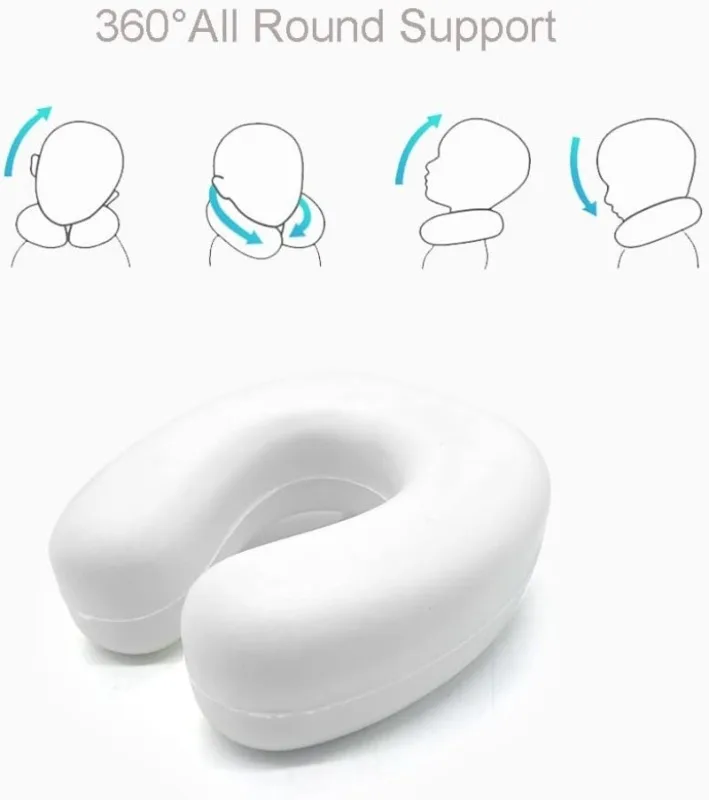 Description Picture 5 of itemNeck Pillow for Traveling U Shaped Memory Portable Headrest Sleep Airplane Travel Neck Pillow for Flight,Car & Home,Office