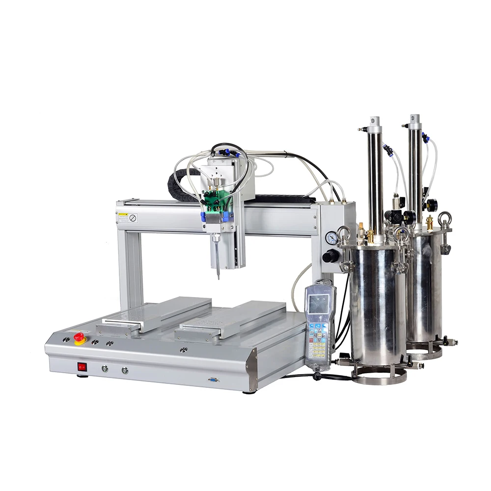 

Automatic Three-Axis PU Desktop Adhesive Glue Dispensing Machine AB Glue Dispenser Robot