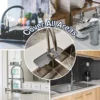 Kitchen Gadgets Silicone Faucet Absorbent Pad Shelf Sink Splash Catcher Countertop Protective Mat Bathroom Drain Mat Acceesories 6