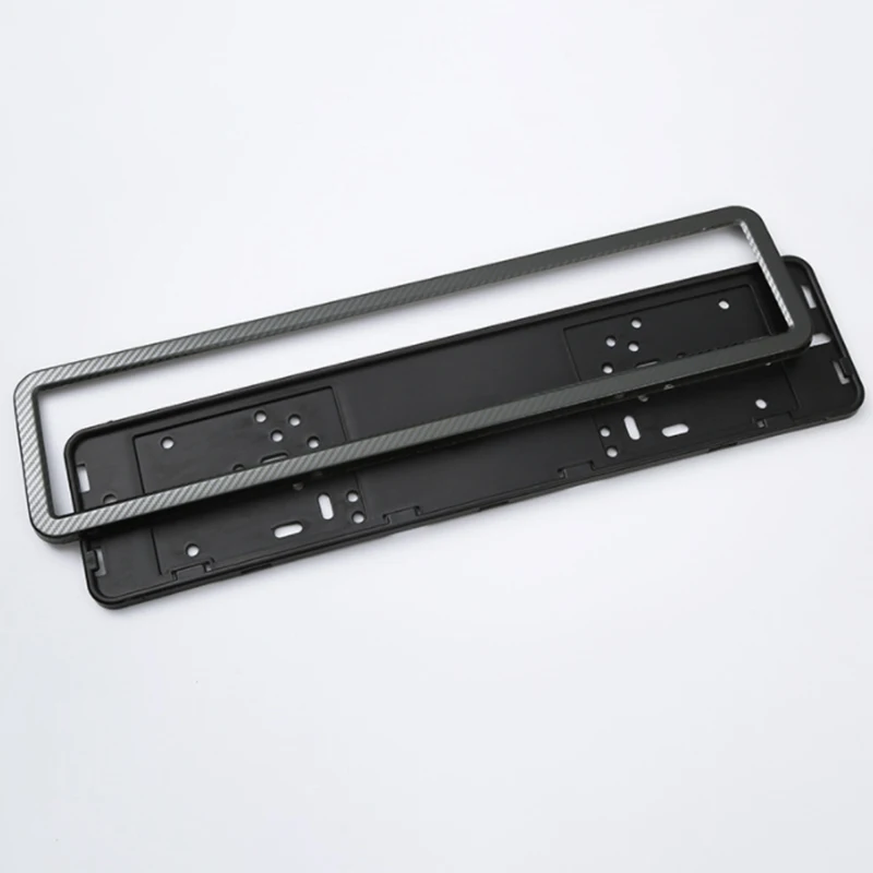 Car Universal UK EU Euro European German Russian license plate frame