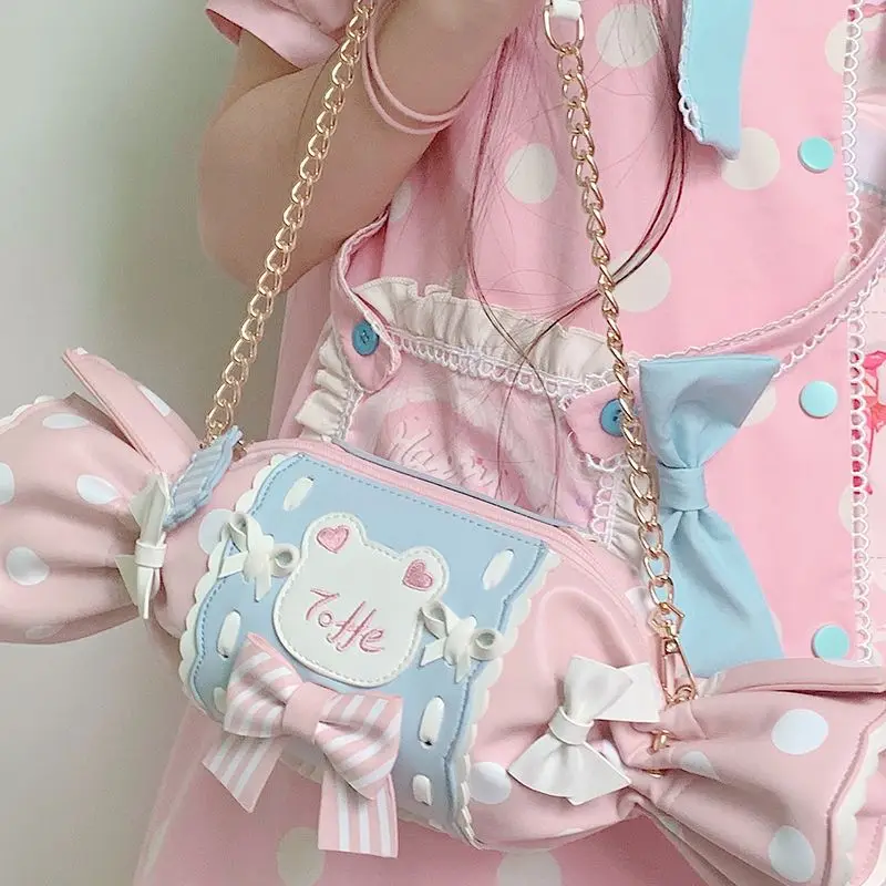 Оригинальная-конфетная-сумка-для-девушек-милая-сумка-мессенджер-через-плечо-в-стиле-сладкой-Лолиты-с-вышивкой-розовая-Милая-Портативная-сумка