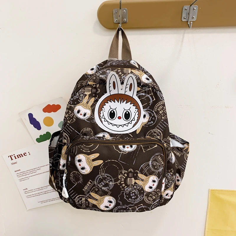 Labubu Lightweight Cartoon Anime Schoolbag – Durable, Water-Resistant Backpack for Travel & Daily Use 1