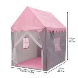 Enchanted Princess Castle Play Tent for Kids - Magical Indoor & Outdoor Playhouse Gift (Pink)