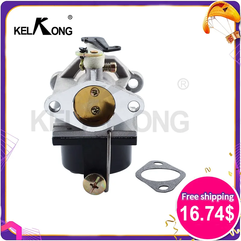 

Новый карбюратор KELKONG для Tecumseh 640065A 640065 подходит для двигателя OHV110 OHV115 OHV120 Carb E5