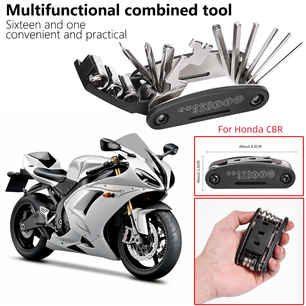 

Подходит для Honda CBR 125R 954 600 F4i 650F 650R 1100XX 1000F CBR 600RR 1000RR аксессуары для ремонта мотоциклов набор отверток