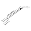 5/10/20/30pcs L:3.9 In Ballpoint Pen Refills for Parker Pens Medium Point blue Black Ink Rods for Writing Office Stationery 3