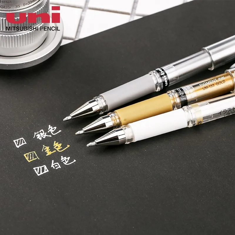 Uni-ball Signo Broad UM-153 Gel Pen 1.0 mm Japan White