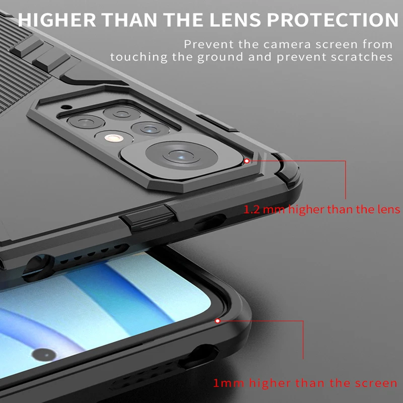 Shockproof Armor Back Cover Case