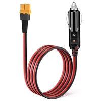 Car Cigarette Lighter to XT60 12V 24V Charging Cable for ALLPOWERS S2000 Bluetti EB55,Anker 757/767 Ecoflow Delta Series 1