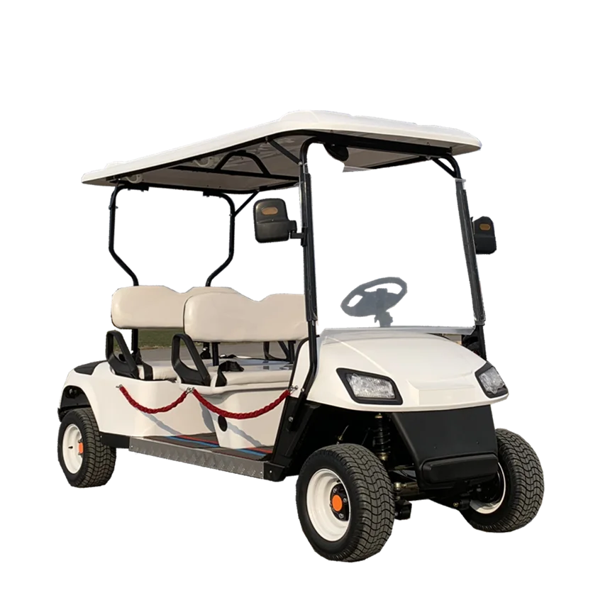 

Latest Design Resort Hotel Park Golf Street Legal 48V 72V Lithium Battery Go Kart Buggy 4 6 Seater Electric Golf Cart