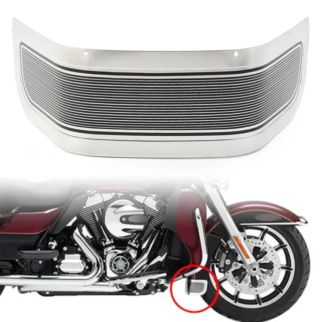 Cultwerk Front Fender Custom V1 19" Schwarz Für Harley-Davidson Touring