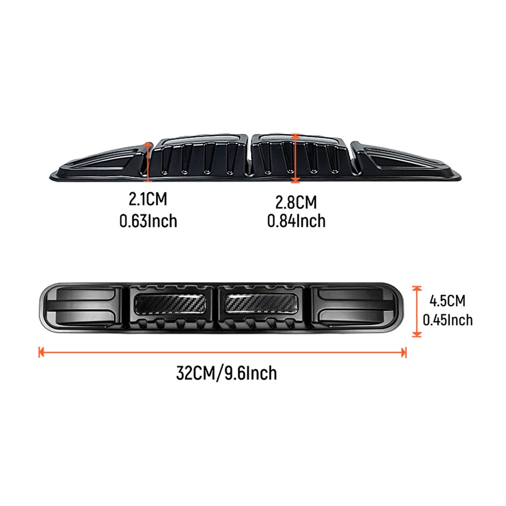 2/4pcs 자동차 바디 스포츠 스타일링 충돌 방지 스트립 조정 가능한 전면 후면 범퍼 코너 안티 스크래치 블랙 보호 스티커