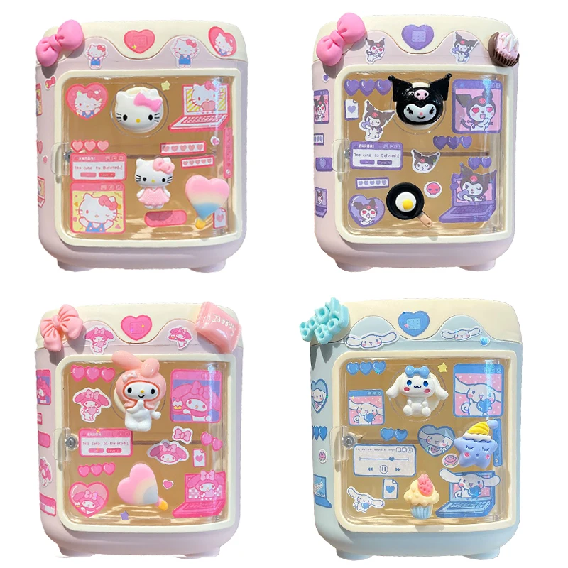 Mymelody Kuromi Makeup Cinnamoroll Makeup Box Sanrio Makeup Brushes