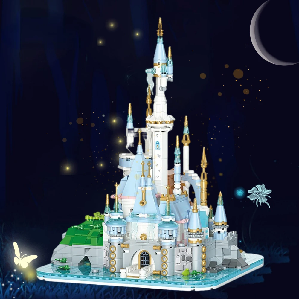 

1366PCS Friends Princess Castle Building Blocks Cartoon Dream Tale Architecture Bricks Model Assembled Toy for Girls DIY Gift