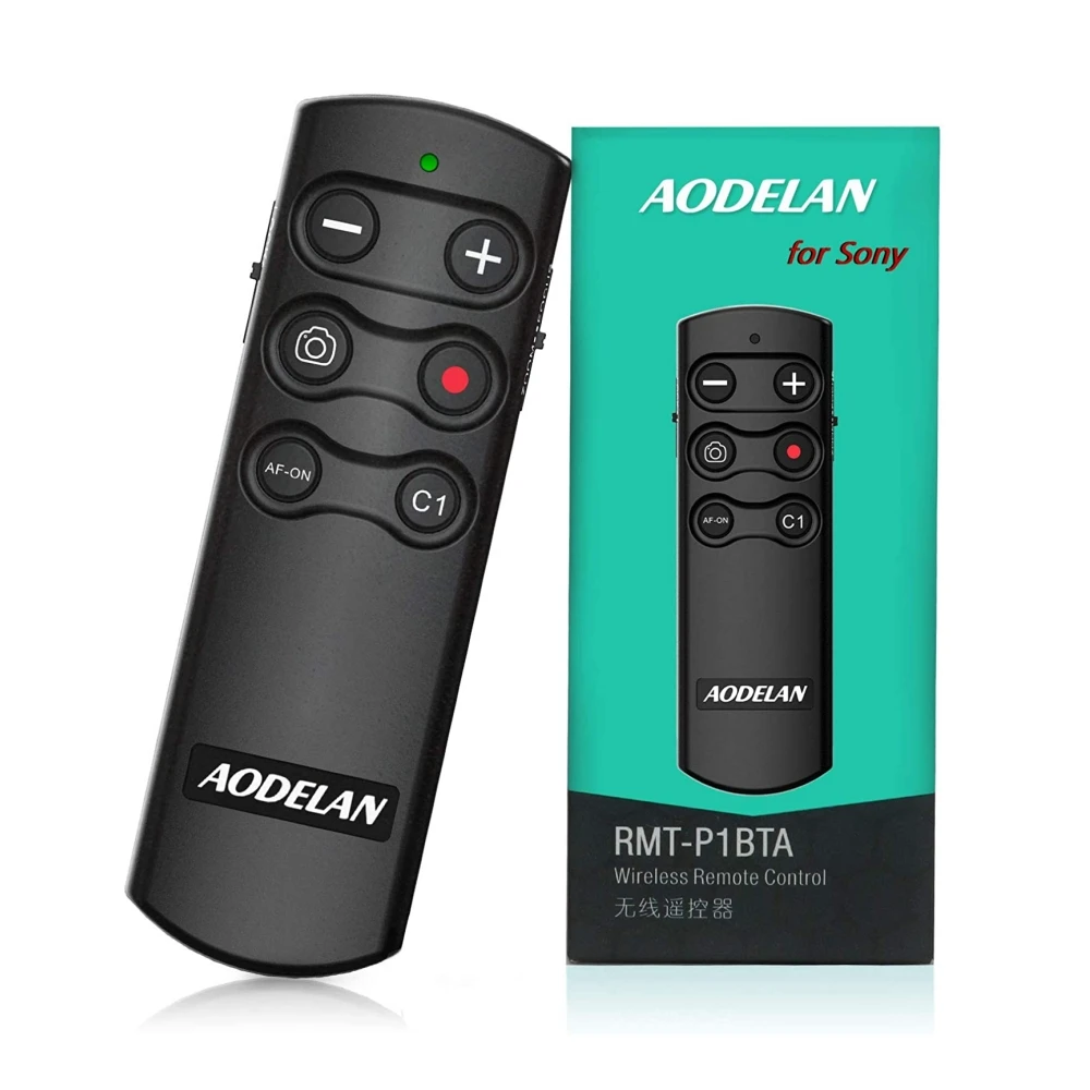A6400 A7R IV A1 for Sony Camera Shutter Remote for Sony A7 III RX100 VII A7R-III Replace Sony RMT-P1BT Wireless Remote Commander A7S III A7 IV A7C 