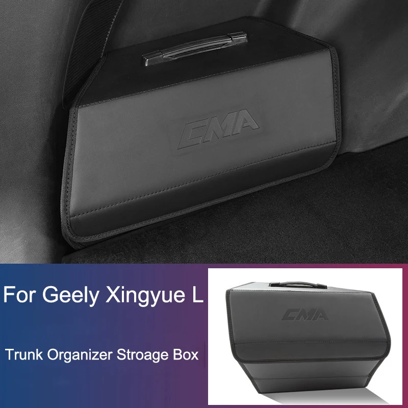Trunk Organizer For Grand Koleos Monjaro Stroage Box For Geely Xingyue L Stowing Tidying Modification Car Interior Accessories car trunk organizer trunk organizer trunk storage holder car interior organizer