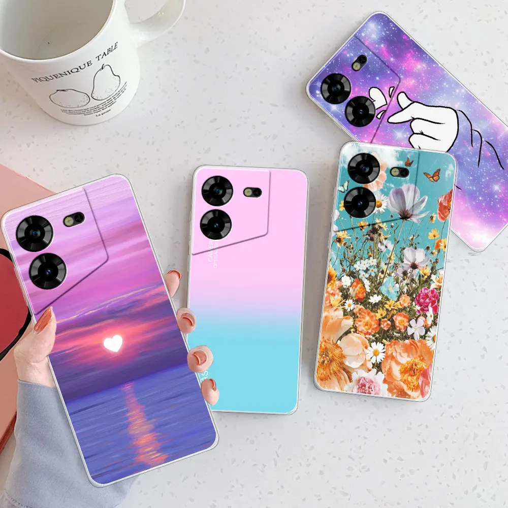 Clear Soft Silicone TPU Phone Case - Enhanced Protection and Style