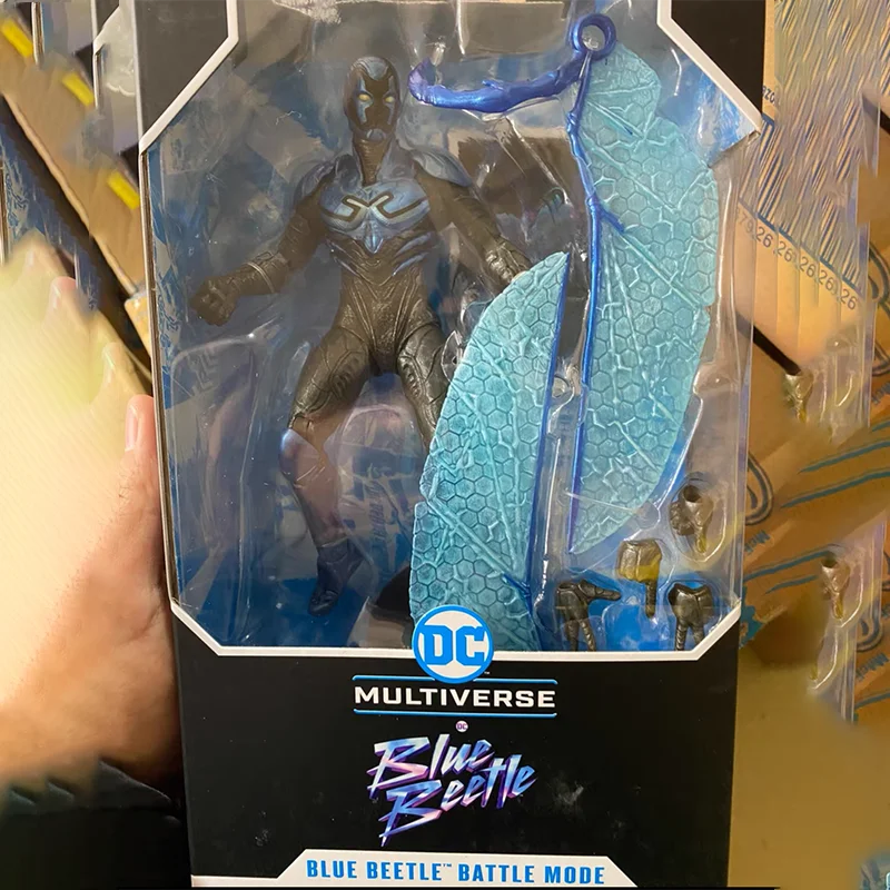 

Marvel Dc Blue Beetle боевой режим шарнирная экшн-фигурка игрушки 17 см