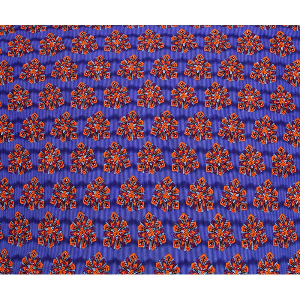 African Ethnic Flower Printed Polyester Material Patchwork Sewing Quilting Fabrics Ankara Fabric African Real Wax Print