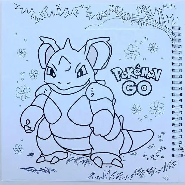 Pokemon Diy Pikachu Educação Infantil Crianças Aprender A Desenhar Livro  Graffiti Pintura Livro Coloring Book Enviar 10 Lápis Coloridos