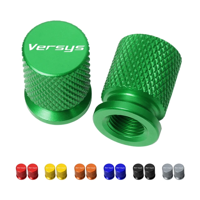 For Kawasaki Versys 300 650 1000 X300 2008 - 2023 Motorcycle Accessories CNC Aluminum Tire Valve Air Port Stem Cover Cap Plug