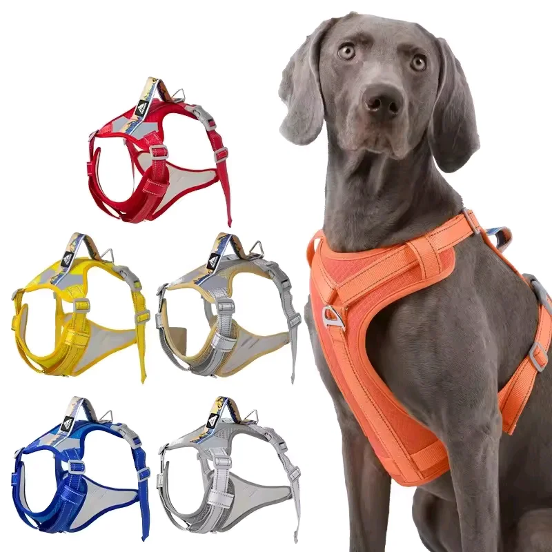 Harness Front Clip Dog Harness With Clip On Chest Reflective Dog