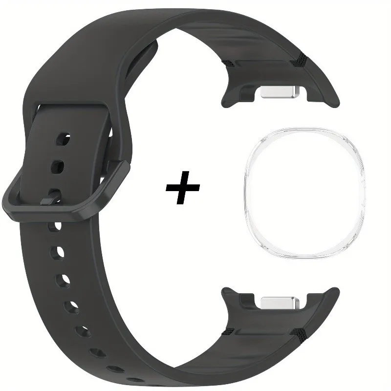 Silicone Strap & TPU Protector Case