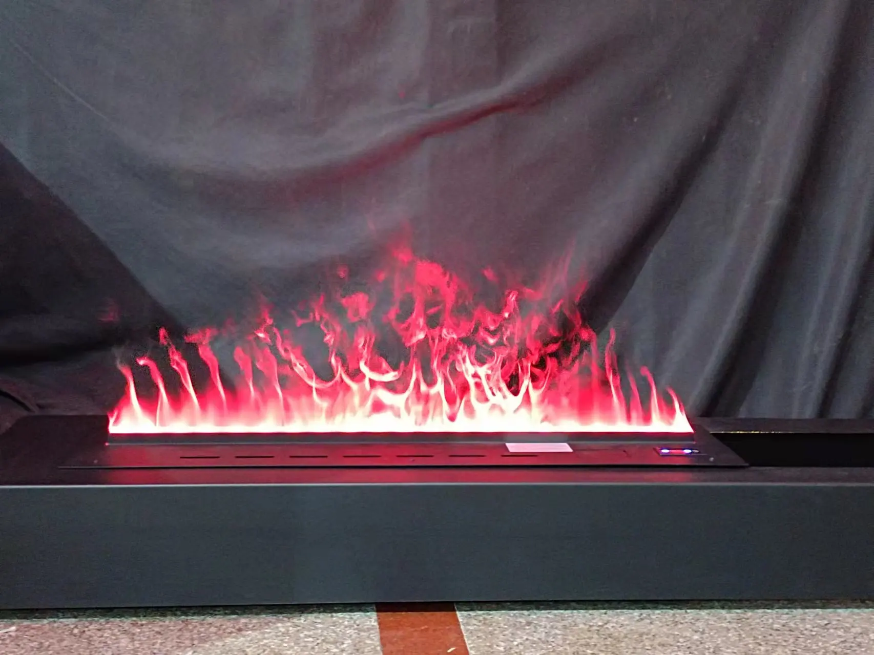 Lowest price App control real fire 150cm length 3D Water Steam vapor Electric  Fireplace - AliExpress