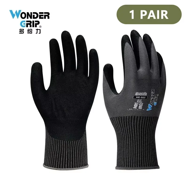 Gardening Gloves with Nitrile Coating – Cut and Dirt Protection, Breathable Nylon Material