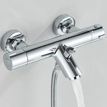 Rubinetti per doccia termostatici Set Miscelatore termostatico per bagno Miscelatore per bagno Valvola miscelatrice Rubinetto per vasca 1