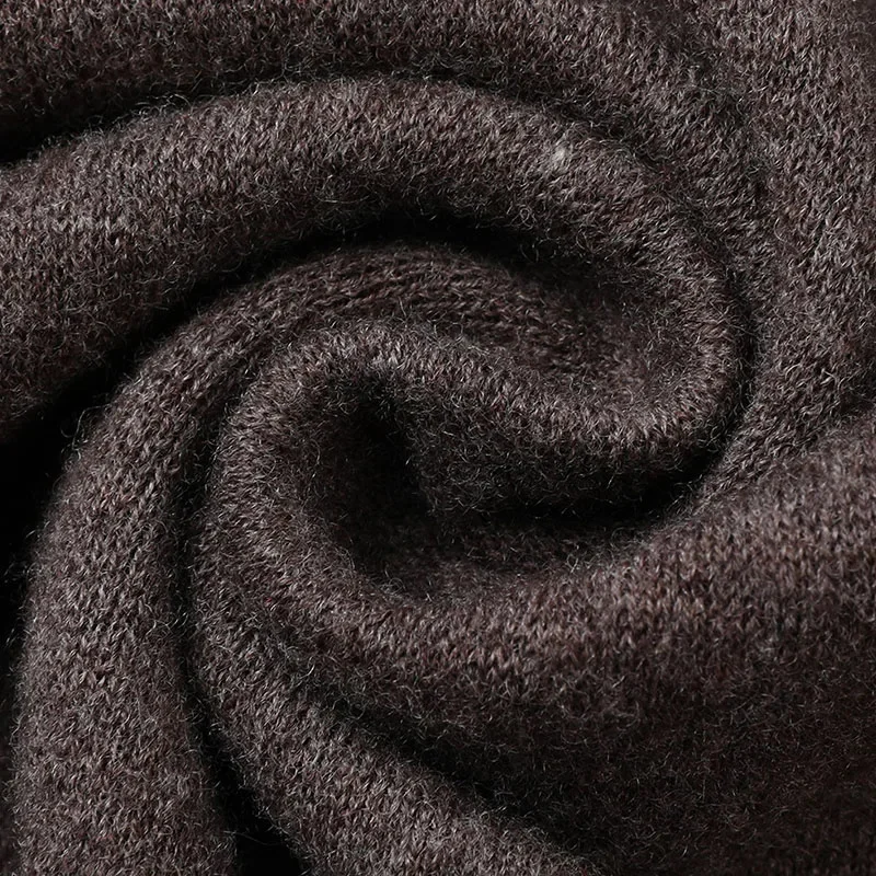 wool Men's clip color vest 2024 autumn and winter new casual V-neck men's cardigan knitted
